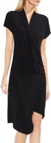 Thumbnail for your product : Vince Camuto Cap Sleeve Drape Front Dress