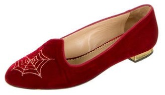 Charlotte Olympia Loafers Red