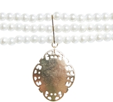 Thumbnail for your product : ASOS Multi Row Faux Pearl Choker Necklace With Cameo