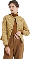 Thumbnail for your product : Orolay Women's Light Down Coat Diamond Quilted Puffer Jacket Khaki M