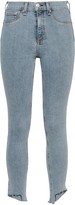 Thumbnail for your product : Rag & Bone Cropped Frayed High-rise Skinny Jeans