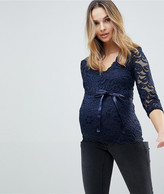 Thumbnail for your product : Mama Licious Mamalicious Lace Top
