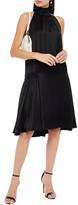 Thumbnail for your product : VVB Gathered satin dress