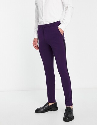 Buy Raymond Men Solid Slim Fit Formal Trouser - Purple Online at Low Prices  in India - Paytmmall.com
