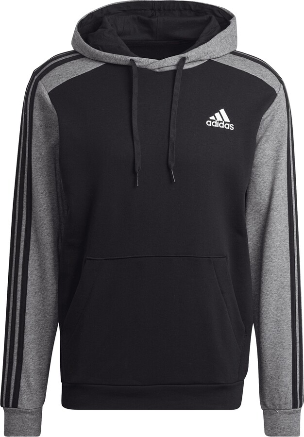adidas Essentials Mélange French Terry Hoodie - ShopStyle