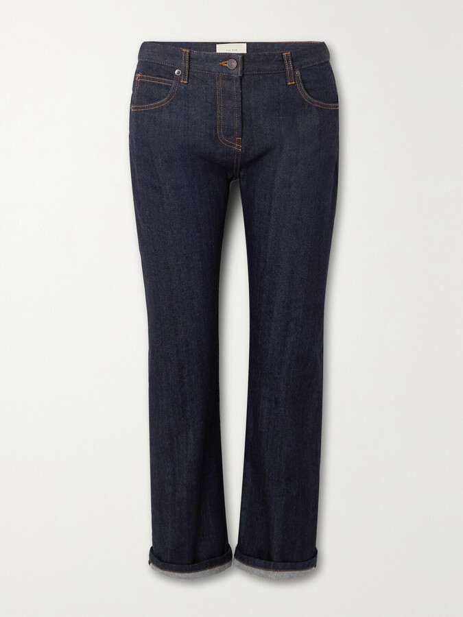 The Row - Riaco Mid-rise Slim-leg Jeans - Blue