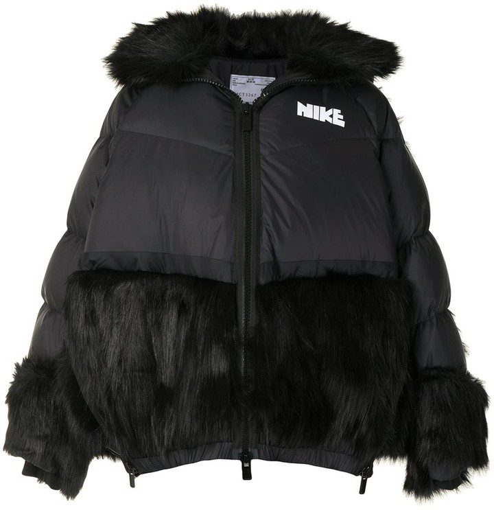 Nike x Sacai puffer jacket - ShopStyle