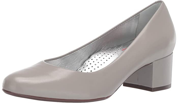 gray 2 inch heels
