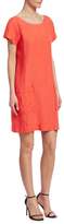 Thumbnail for your product : Eileen Fisher Organic Linen-Blend Crepe Dress