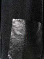 Thumbnail for your product : Fabiana Filippi metallic patch pocket cardigan