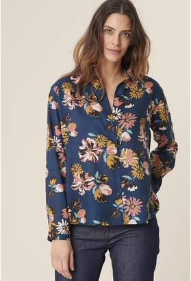 Harris Wilson Nathan Floral Print Shirt with Long Sleeves