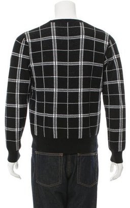 Todd Snyder Windowpane Pullover Sweater