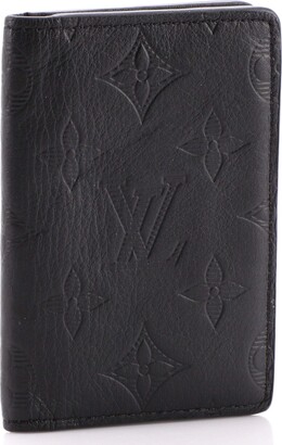 Louis Vuitton Monogram Shadow Leather Pocket Organizer Louis