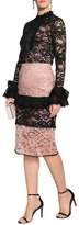 Thumbnail for your product : Alexis Two-Tone Corded Lace Dress