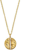 Thumbnail for your product : Ippolita 18K Gold Senso Medium 15.5mm Disc Pendant Necklace with Diamonds