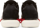 Thumbnail for your product : Y-3 Black & White Qasa Shell Sneakers