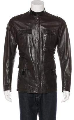 Prada Leather Field Jacket
