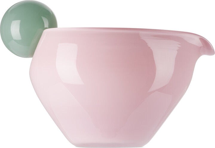Helle Mardahl Pink & Green 'The Jug Mini' Creamer