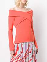 Thumbnail for your product : Emilio Pucci Off-Shoulder Crossover Top