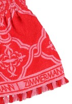 Thumbnail for your product : Zimmermann Printed cotton shorts