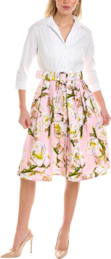 Samantha Sung Audrey Shirtdress - ShopStyle Day Dresses