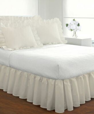 Fresh Ideas Ruffled Poplin Bed Skirts