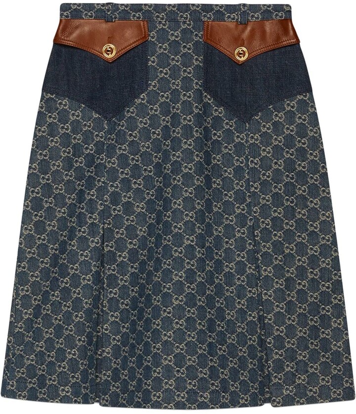 Gucci Gg Skirt | Shop the world's largest collection of fashion 