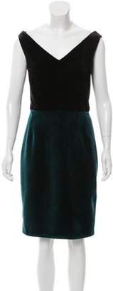 Emilio De La Morena Jayne Velvet Dress w/ Tags Black Jayne Velvet Dress w/ Tags