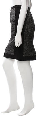 Magaschoni Tweed Pencil Skirt
