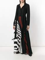 Thumbnail for your product : Roberto Cavalli contrast flared skirt