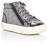 Thumbnail for your product : Old Soles Girls' Eazy Quilt Metallic High Top Sneakers - Toddler, Little Kid