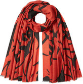 Thumbnail for your product : By Malene Birger Printed Wool Scarf