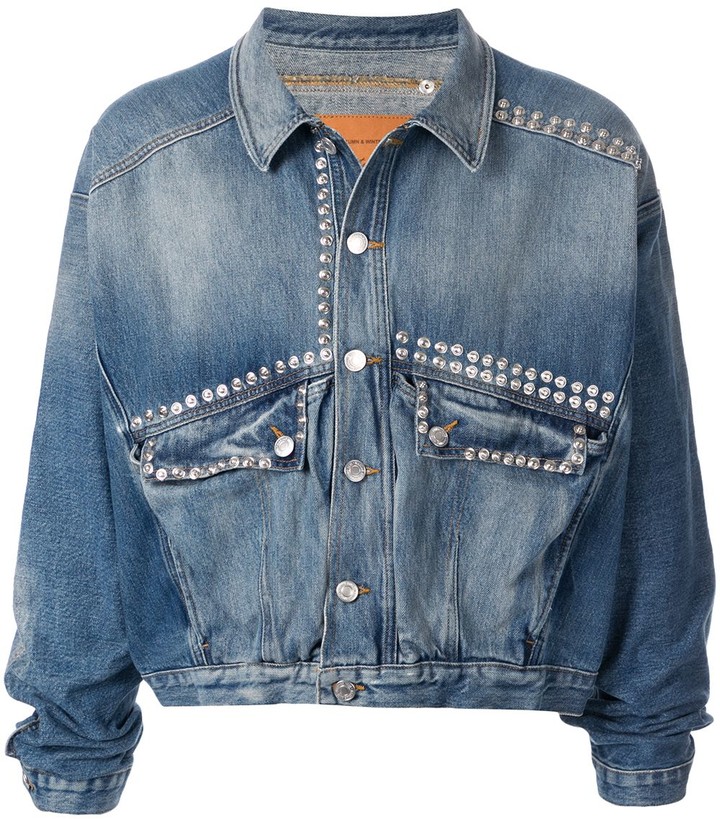 martine rose oversized denim jacket