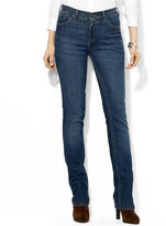 Thumbnail for your product : Lauren Ralph Lauren Petite Jeans, Straight-Leg, Harbor Wash