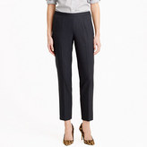 Thumbnail for your product : J.Crew Back-zip pant in wool piqué