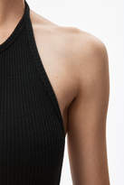 Thumbnail for your product : Alexander Wang Alexanderwang wide rib halter dress