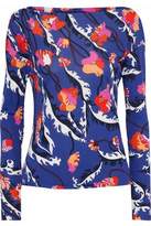 Thumbnail for your product : Emilio Pucci Printed Crepe De Chine Top