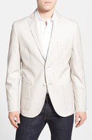 Thumbnail for your product : JKT NEW YORK 'Bond' Modern Fit Wool Blend Seersucker Blazer
