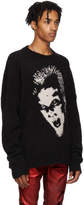 Thumbnail for your product : Amiri Black Lost Boys Crewneck Sweater