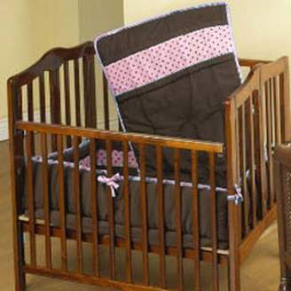 Baby Doll Bedding Cocoa Dots Mini Crib/ Port-a-Crib Set