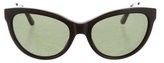 Thumbnail for your product : Tory Burch Logo Cat-Eye Sunglasses