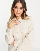 Thumbnail for your product : Pimkie overshirt in beige