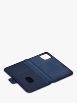 Thumbnail for your product : MODE New York Leather dbramante1928 Folio/Cradle Case for iPhone 12 mini, Blue Ocean