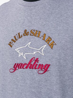 Paul & Shark Embroidered Logo Jumper
