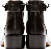 Thumbnail for your product : Givenchy Black Shark Tooth Buckle Ankle Boots