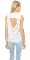 Thumbnail for your product : Alice + Olivia AIR by Back Cowl Top