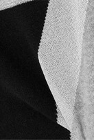 Thumbnail for your product : Madeleine Thompson Eros Metallic Intarsia Cashmere Sweater - Black