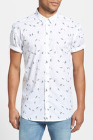 Thumbnail for your product : 7 Diamonds 'Birds of a Feather' Short Sleeve Sport Shirt