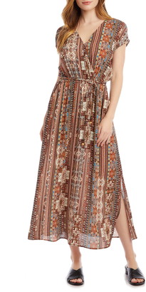 karen kane faux wrap dress