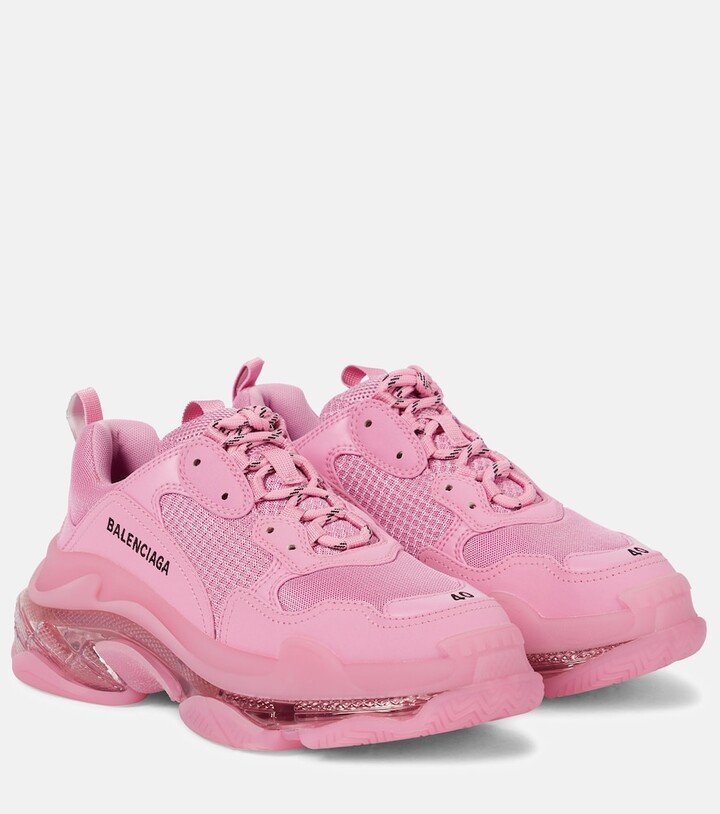 Balenciaga Pink Women's Sneakers & Athletic Shoes | ShopStyle UK